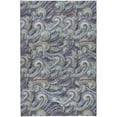 thumbnail image 2 of Addison Rugs Dream Shag Premium Machine Washable Transitional Mosaic Waves Stormy Rectangle Rug, 3' x 5', 2 of 8