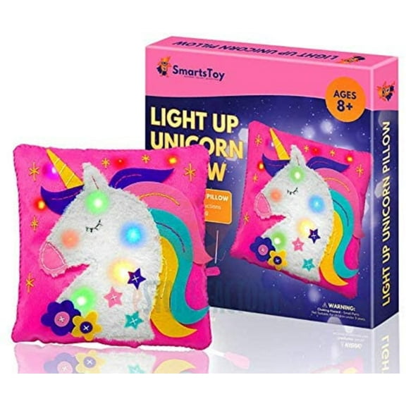 Unicorn Crafts Unicorn Sequined Pillows Sewing Kit