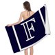 thumbnail image 5 of Toallas de baño para el hogar para el cuerpo, toallas de baño con letras y flores, toalla de playa de microfibra de secado rápido, hombres y mujeres, deportes grandes, 5 of 6