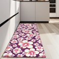 thumbnail image 4 of Pioneer Flower Floral Print Pattern Kitchen Rug Mat,Kitchen Runner Rugs Non Skid Washable,Decorative Kitchen Floor Mats for Kitchen,Sink,Laundry,17"X47", 4 of 5