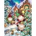 thumbnail image 1 of Springbok's 500 Piece Jigsaw Puzzle Gnome Village - Made in USA, 1 of 4