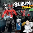thumbnail image 1 of Hombre del baño vs. Hombre espía Hombre de la televisión Hombre del sonido Hombre de la cámara Juguetes de bloques ensamblados, 1 of 5