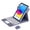 lavender gray, variant on Bluetooth Keyboard Mouse Folio Case for iPad 10 2022, 360 Degree Rotatable Cover with Trackpad & Pencil Holder,Green