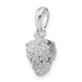 thumbnail image 4 of Million Charms 925 Sterling Silver Polished 3D Strawberry Pendant, 4 of 4