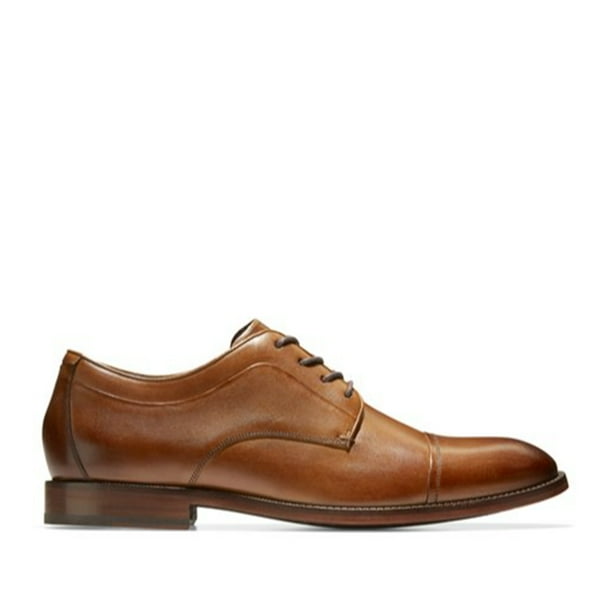Cole Haan Men s Harrison Grand 2.0 Derby Captoe Oxford in British Tan 7.5 US