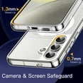 thumbnail image 4 of Magnetic Case for Samsung S24 PLUS, Compatible with MagSafe Wireless Charging, Shockproof Phone Bumper Cover, Anti-Scratch Clearview, 4 of 6