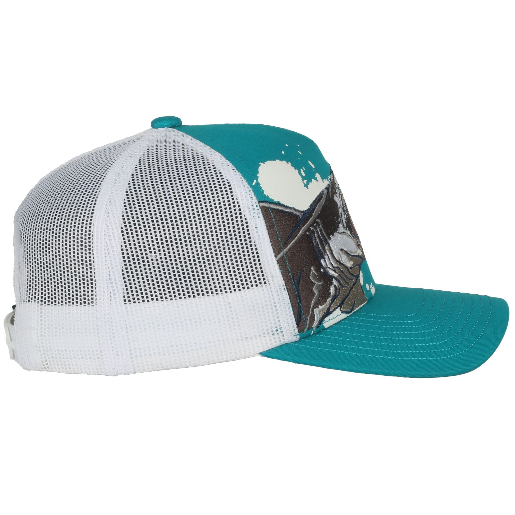 Youth Size 5-Panel Realtree Fishing® Cap - Mid Profile Structured Crown with Mesh Back