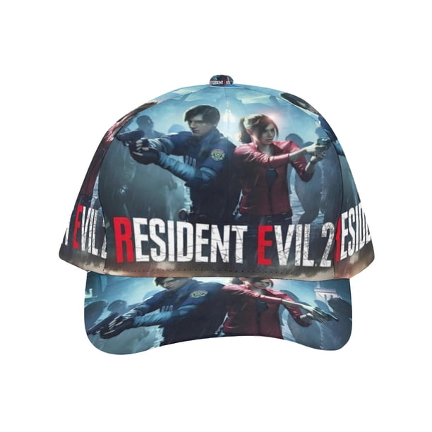 Resident Evil Gorra de Béisbol para Hombres, Mujeres y Niños, Gorra Clásica de Visera Plana, Gorra Hip Hop Trucker, Snapback Ajustable
