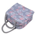 thumbnail image 1 of SEWACC 1Pcs Meal Prep Lunch Bag Canvas Light Grey Insulation Storage For Work, 1 of 6