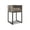 Multi Gray, variant on Signature Design by Ashley Contemporary Socalle 1 Drawer Nightstand, Light Natural