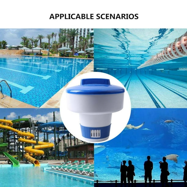 Swimming Pool 8" Floating Chemical Dispenser Floater For Chlorine