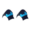 thumbnail image 1 of Soidarity Mujeres Hombres Hombro Brace Mangas de compresión Hombros Envoltura Cubiertas Transpirable Deporte Soporte Manga Protectora Ajuste Azul Azul 2piezas Soidarity CBP584319, 1 of 5