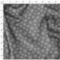 thumbnail image 4 of Soimoi Gray polyester Crepe Fabric Snow Flakes Floral Print Fabric by the Yard 52 Inch Wide, 4 of 5