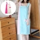 thumbnail image 3 of Vestido de toalla envolvente para baño/ducha para mujer, falda de baño con tirantes y falda de baño con lazo de bloque de color doble, 3 of 5