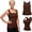 Brown, variant on Tank Tops With Built In Bras Comfort Support Sewn In Bra Tank Tops for Women Plus Size Shelf Bra Tanktop for Senior