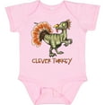 thumbnail image 3 of Inktastic Clever Turkey Thanksgiving Dinosaur Boys or Girls Baby Bodysuit, 3 of 5