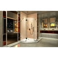 thumbnail image 6 of DreamLine Prism Lux 34 5/16 in. x 72 in. Fully Frameless Neo-Angle Hinged Shower Enclosure in Oil Rubbed Bronze, 6 of 10