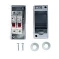 thumbnail image 2 of Distribution Box MCB Distribution  Box IP65 Waterproof 2 Way Flame Retardant MCB C Type Distribution Case Din Rail Power Distribution Enclosure for Outdoor Use, 2 of 8