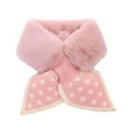 thumbnail image 3 of Bufanda de felpa, bufanda cálida, cubierta de hombro cálida de invierno, calentador de cuello, bufanda para clima frío para abrigo, vestido, cuello de Rosa Fernando Bufanda de invierno, 3 of 8