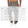 thumbnail image 3 of LUGOGNE Mens Cargo Sweatpants Fleece Lined Joggers Pants Drawstring Elastic Waist Casual Track Pants with Multi Pockets Coffee,XXXL, 3 of 5
