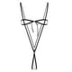 thumbnail image 3 of Conjunto de Bikini con Tanga para mujer, microbikini erótico Sexy erótico, conjunto de lencería de encaje transparente, sujetador sin tirantes, Top con tirantes, bragas inferiores, 3 of 5