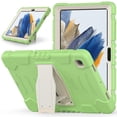 thumbnail image 4 of XYX Case for Samsung Galaxy Tab A8 10.5 inch (SM-X200/SM-X205), Dual Layer Slim Heavy Shockproof Rugged Protective Cover Case with Kickstand (Matcha Green), 4 of 7