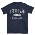 thumbnail image 1 of Offutt Afb Nebraska Classic Established Men's Cotton T-Shirt, 1 of 1