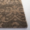 thumbnail image 4 of SAFAVIEH Florida Desmond Damask Shag Area Rug, Smoke/Beige, 3'3" x 5'3", 4 of 10