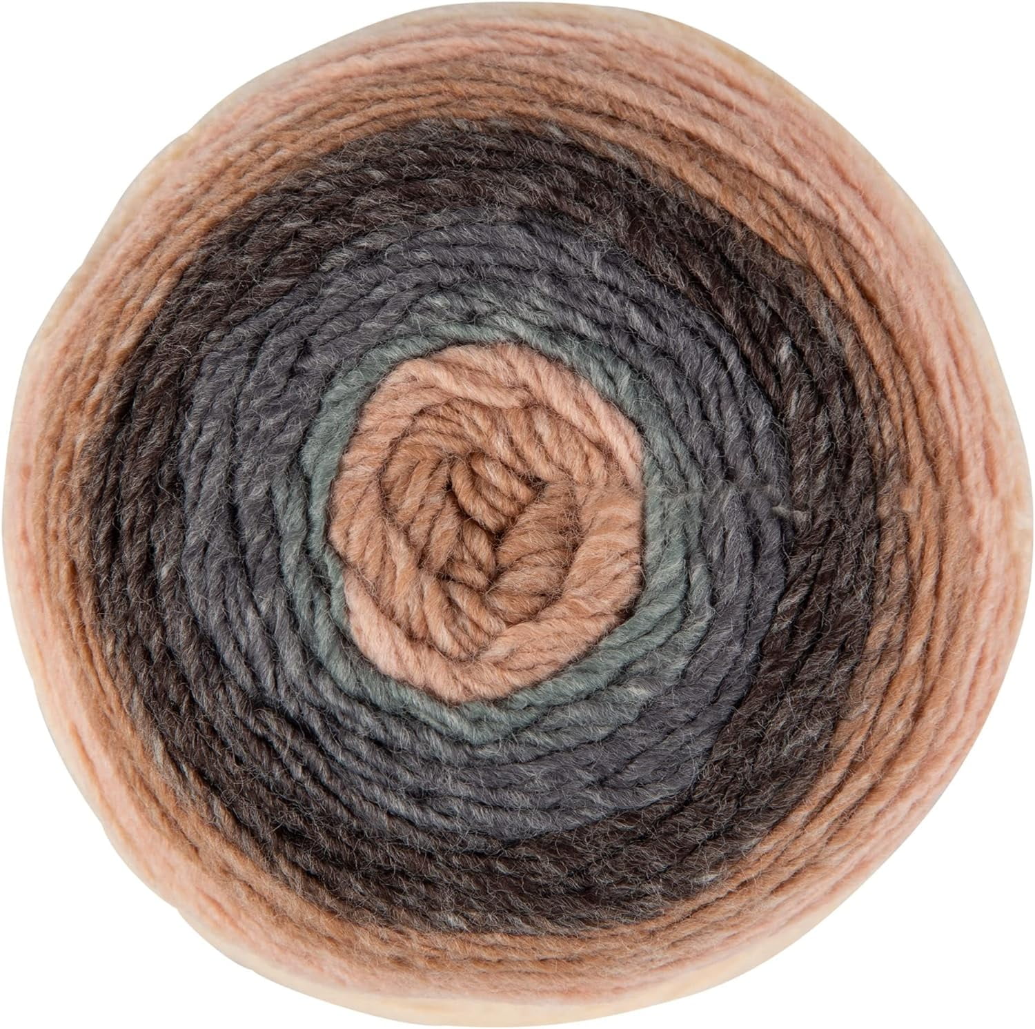Sensy Cake Yarn, 5.3 oz, 525 Yards, Multicolor Yarn for Crocheting and Knitting, Craft Yarn, Gauge 3 Light (561)