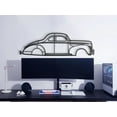 thumbnail image 4 of LaModaHome 1940 De Luxe Coupé Metal Silhouette Wall Art, 4 of 5