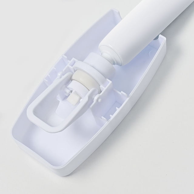 Soporte de pasta de dientes para cepillo de dientes montado en la pared sin perforaciones para cerámica de pared (negro) Likrtyny Libre de BPA