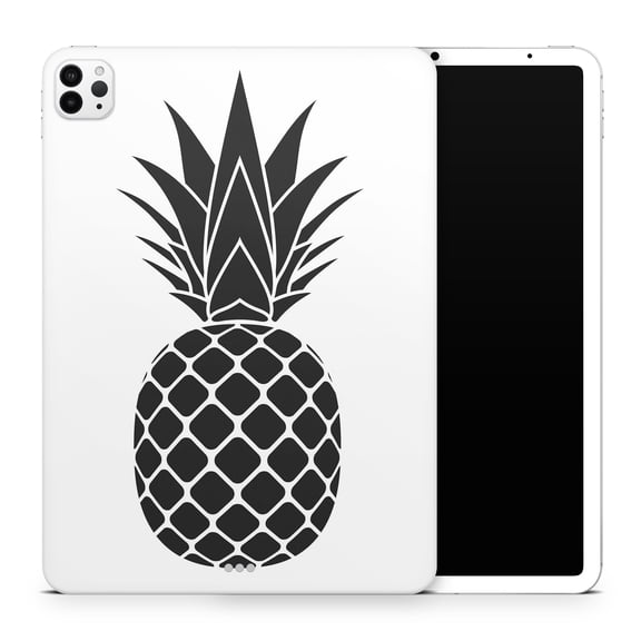 DesignSkinz Flat Pineapple Full-Body Skin Decal Wrap Cover for iPad Pro 12.9 1st Gen (A1584/A1652)