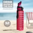 thumbnail image 5 of You Got This Living Botella De Agua Motivacional Con Marcador De Tiempo Botella De Agua De 32 Oz Botella De Agua Deportiva Con Pico Logre Hidratación Durante Todo El Día A Prueba De Derrames Sin Bpa, 5 of 5