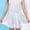 White, variant on BRGZLK Kids Girls Ballet Skirts Summer Elastic Waist Lightweight Mesh Breathable Comfortable Chiffon Solid Color Dance Practice Tulle Skirt for Teen Girls Black 12-13 Years