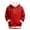 2-Red, variant on Arlun Fuzzy/Waffle Hoodies for Women Oversized Long Sleeve White Fuzzy Trim Sweatshirts Loose Fit Soft Comfort Winter Warm Pullover Tops Fashion Outfits 2-White XS