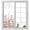 Red, variant on Window Privacy Film Spring Emerald Green Eucalyptus Stained Glass Window Film Decorative Sun Block Window Cover Botanical Leaf Country Window Clings Static Adhesive Sticker for Bathroom 23.6"x59"
