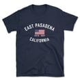 thumbnail image 1 of East Pasadena California Patriot Men's Cotton T-Shirt, 1 of 1