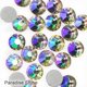 thumbnail image 1 of Impresionante calidad inusual. Multi colores Crystal AB SS12-SS30 Diamantes de imitación sin fijación en caliente Parte posterior plana Strass Nail Glitters Piedra de la ropa Tan Jianjun unisex, 1 of 2
