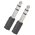 thumbnail image 5 of Worgeous 10 pcs  Headphone Jack Adapter Instrument Converter 6.35mm To 3.5mm Mic Adapter, 5 of 8