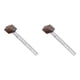 thumbnail image 4 of Scienceny Handheld Grinding Wheel Dresser Sanding Disc Tools Maintenance Accessories Polisher Sharpening Grinder Dressing Vestidor 2piezas, 4 of 6