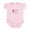 Petal Pink, variant on CafePress - My Nanny And She Loves Me! Body Suit - Baby Light Bodysuit, Size Newborn - 24 Months