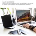 thumbnail image 5 of S2 Desktop Speaker Stands for Small Speakers, Black, 5 of 5