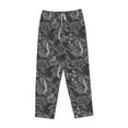 thumbnail image 4 of Balery Snake print Women's Pajama Pants,Ultra Lightweight Pjs,Lounge Pant-Small, 4 of 9