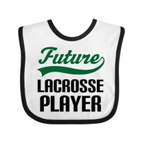 Inktastic Future Lacrosse Player Boys Baby Bib