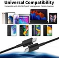 thumbnail image 5 of Type C Android Charger 25W, 2-Pack USB C Wall Charger Block, Super Fast Type-C Charger and 6ft Phone Charging Cable Compatible for Samsung Galaxy S24/S23/S22/S22 Ultra, Black, 5 of 9