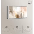 thumbnail image 3 of Tonal Gradations II Canvas Minimalist Boho by Art Remedy, White Frame, 54 x 36, 3 of 7