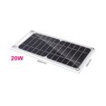 thumbnail image 1 of Mini Portable Solar Charger Flexible Solar Power Charging Panel DC USB Interface Output For Mobile Phone Battery Recharge ,Easy to Install, 1 of 7