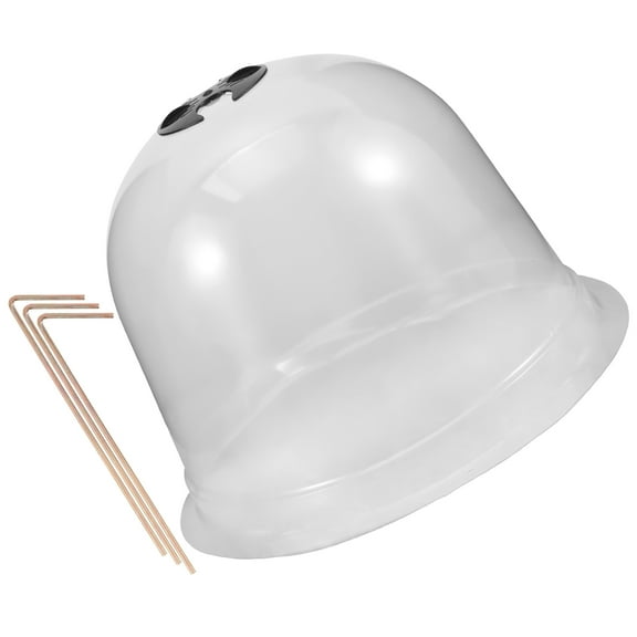 CIMAXIC Humidity Domes Plant Nursery Protector Breathable Plastic 1 Set