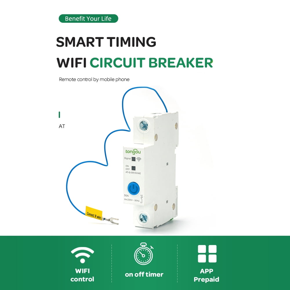 Circuit Breaker,Switch Ewelink App Ewelink App Compatible Din Rail Switch Wifi Circuit 1p Rail Switch Ewelink 1p Din Rail Circuit 1p Din App Compatible With Compatible With And 25a Iuppa