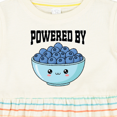 thumbnail image 4 of Inktastic Blueberries Cute Powered by Girls Baby Dress, 4 of 5